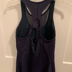 Lululemon navy mesh tank